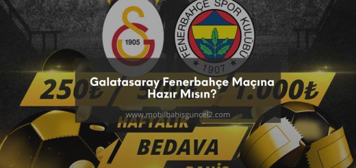 Galatasaray Fenerbahçe Maçı görseli